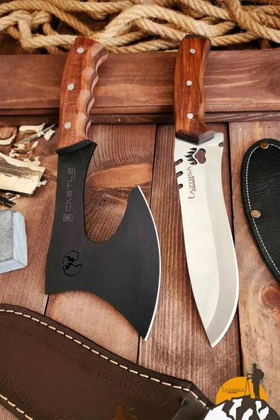 Outdoor Balta Bıçak Kamp Baltası Bıçağı Budama Baltası LZOUT2 - 4