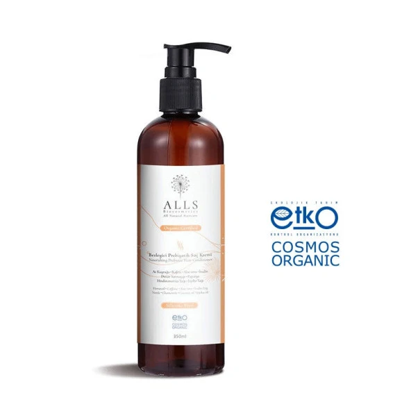 Alls Biocosmetics Organik Besleyici Prebiyotik Saç Kremi 350 ml - Resim 4