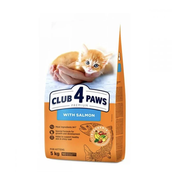 Club4Paws Premium Kitten Somonlu Yavru Kedi Maması 5 Kg