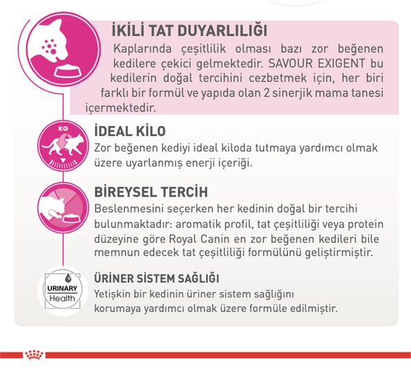 Royal Canin® Savour Exigent Seçici Kedilere Özel Yetişkin Kedi Maması 2 Kg - 2