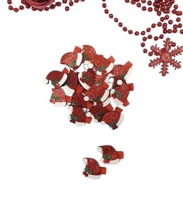 Yeniyıl Yılbaşı Temalı Toka - 2li