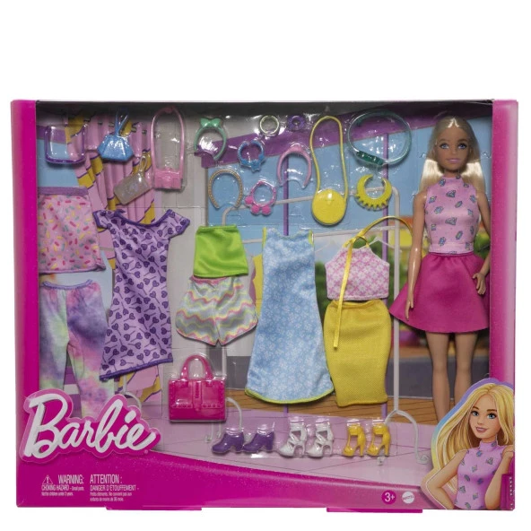 Barbie Karıştır ve Eşleştir Modası ve Aksesuarları - HKB07