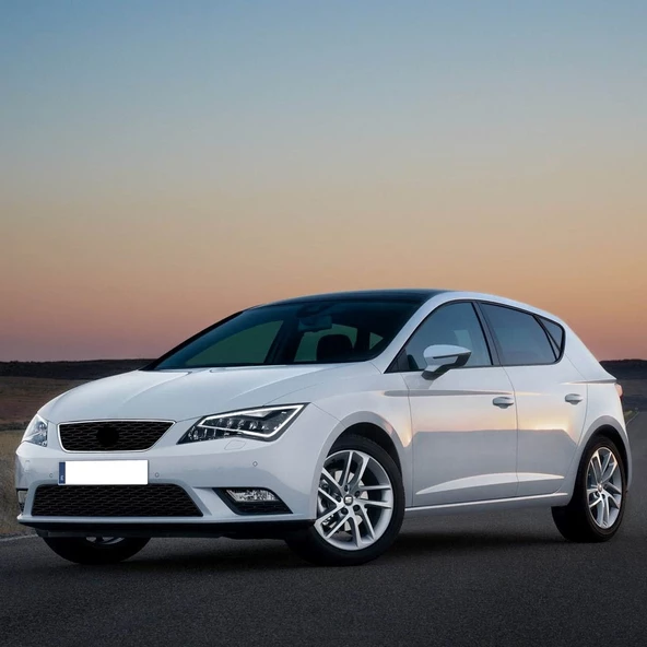 Seat Leon 3 2013-2016 Bijon Kapağı Siyah 5 Adet 4M0601173E - 2