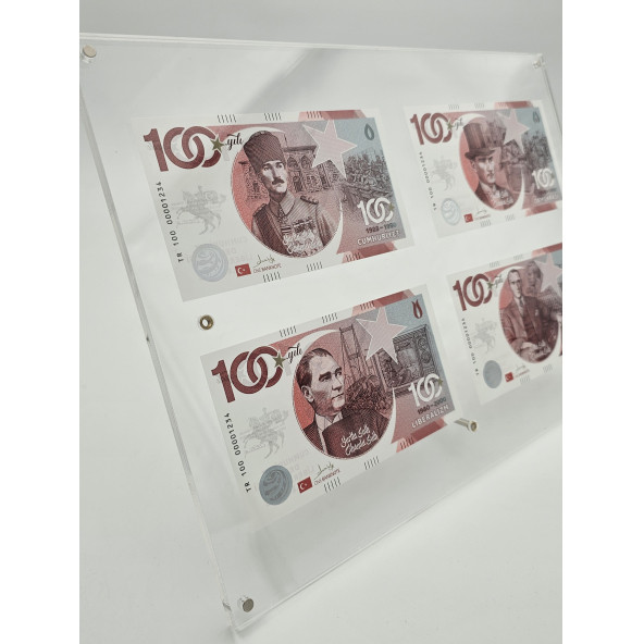 Özel Seri Numaralı Türkiye Cumhuriyeti 100. Yıl Hatıra Para Seti