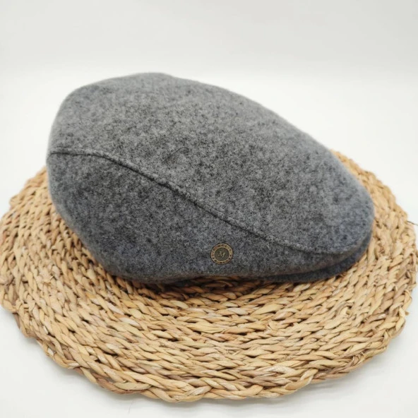 Klasik Erkek Kasket Gri Renk - 6