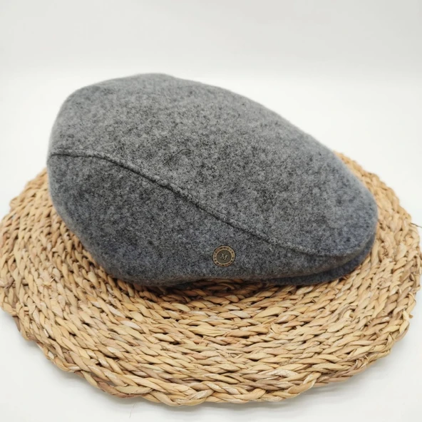 Klasik Erkek Kasket Gri Renk - 10