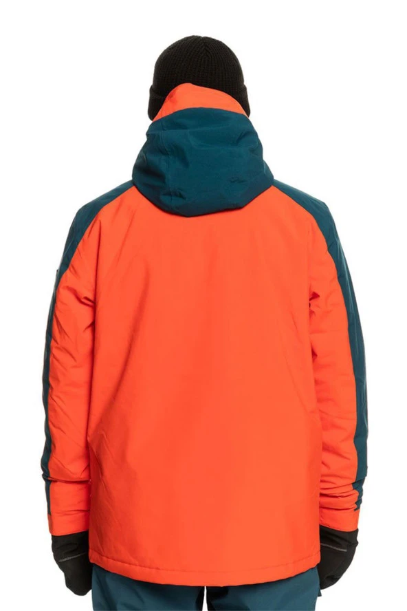 Quiksilver Mission Block Erkek Turuncu Snowboard Montu - 7