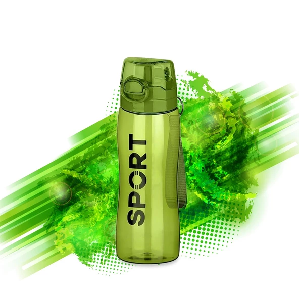 İçecek Matara Detoks Matarası Sporcu Matarsı Su Şişesi Su Matarası 750 ML - 5