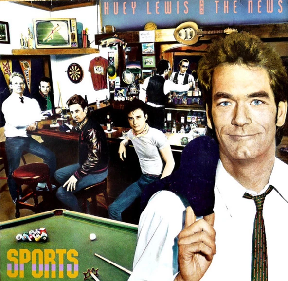 Huey Lewis And The News* – Sports rock pop plak alithestereo