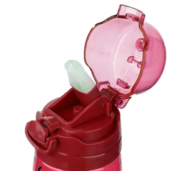 Pipetli Su Matarası Detoks Matarası İçecek Matarası Su Matarası Sporcu Matarası 750 ML - 6