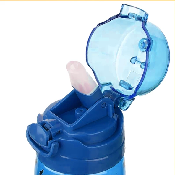 Pipetli Su Matarası Detoks Matarası İçecek Matarası Su Matarası Sporcu Matarası 750 ML - 11