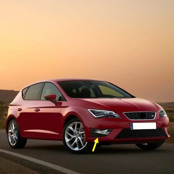 Seat Leon 3 2013-2016 FR Ön Tampon Sağ Sis Farı Çerçevesi 5F0853666B