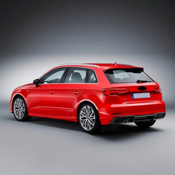 Audi A3 Sportback 2017-2020 Bijon Kapağı Koyu Gri 5 Adet 4M0601173 - 2