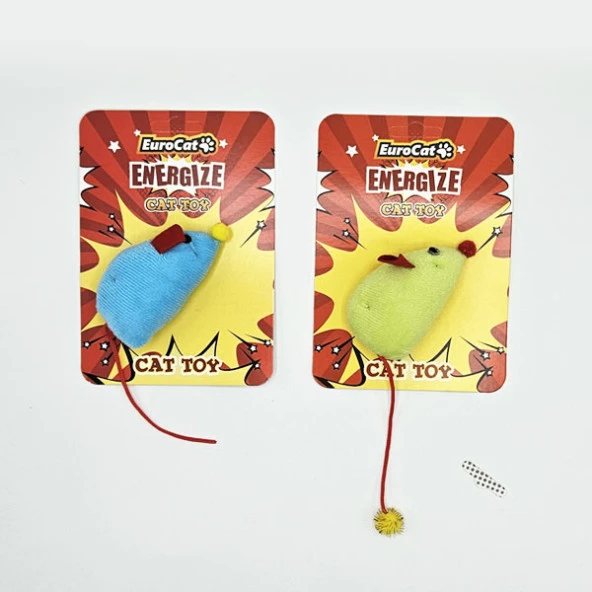 EuroCat Kedi Oyuncağı Peluş Fare ürün görseli