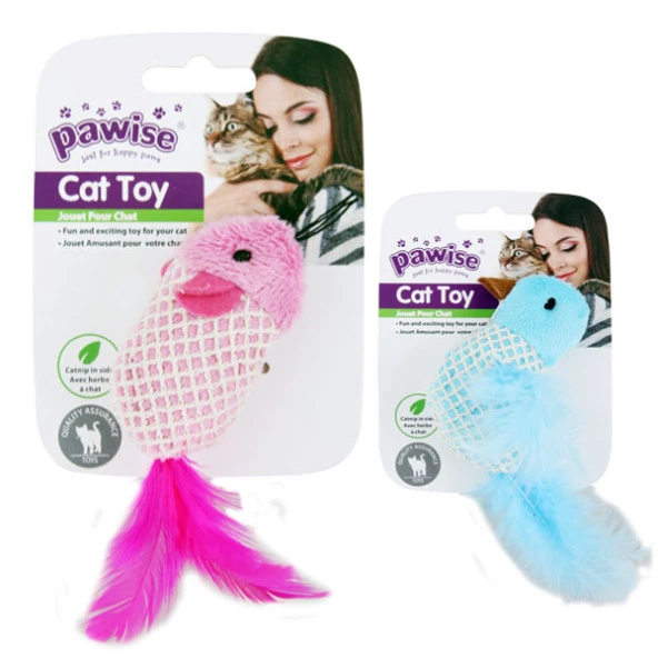 Pawise Catnipli Peluş Fare Kedi Oyuncağı 10 cm ürün görseli