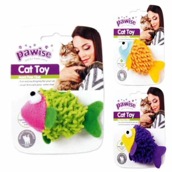 Pawise Kumaş Oyuncak Meow Meow Life-Fish ürün görseli