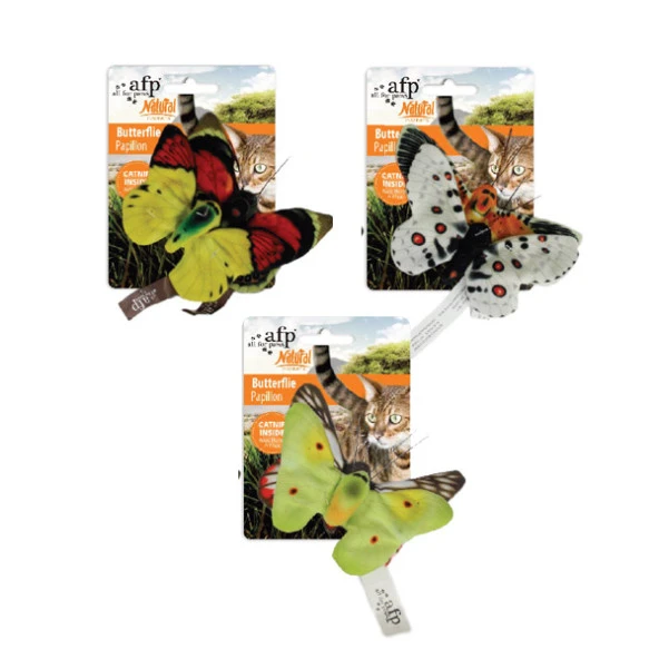 Afp Natural Instincts- Peluş Kelebek Kedi Oyuncağı ürün görseli