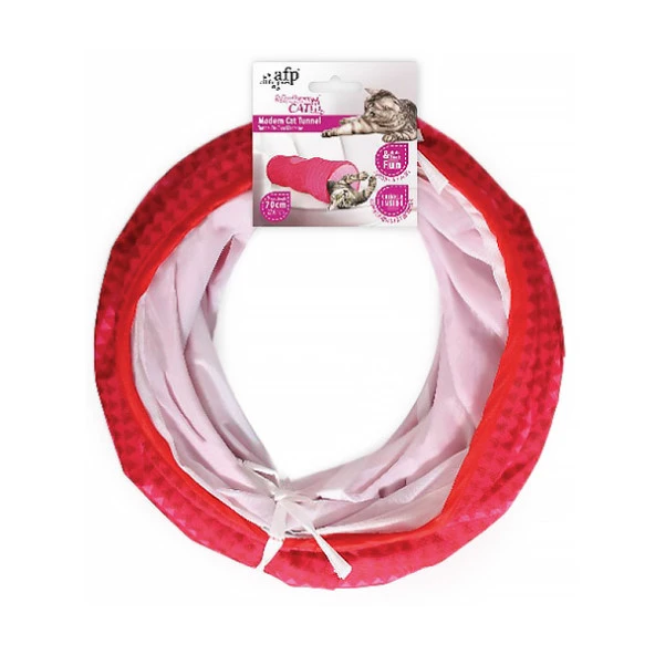 Afp Modern Cat - Kedi Tüneli 70 Cm Pembe ürün görseli