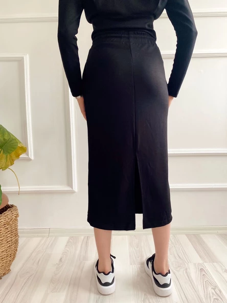 Kadın Alt Üst Takım Siyah - Resim 4