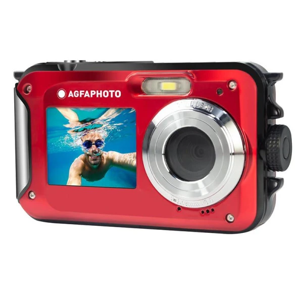 AgfaPhoto Realishot WP8000 Su Altı Fotoğraf Makinesi-Kırmızı - Resim 2
