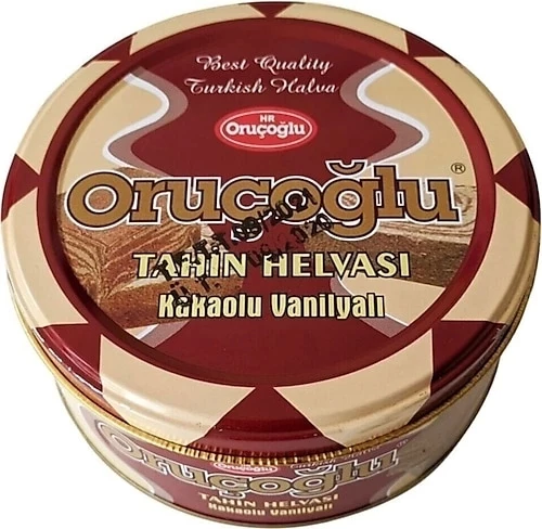Orucoglu Tahin Helvası Kakaolu 3600 Gr Teneke