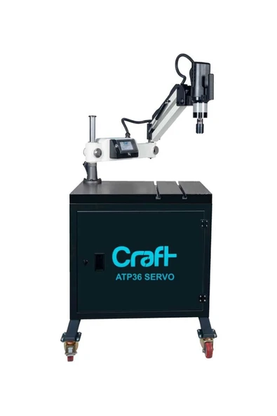Craft & OZCO  ATP16 SERVO M2-M16 Kollu Kılavuz Çekme Makinesi