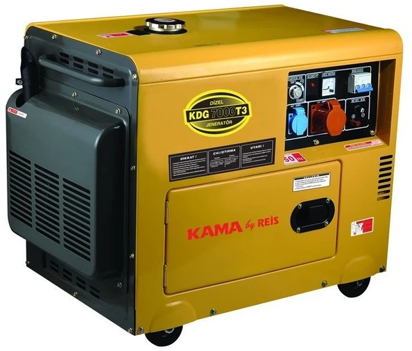 Kama KDK 7500 SC3 Dizel Kabinli Jeneretor Trifaze