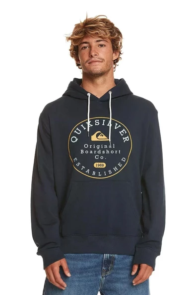 Quiksilver EQYSF03150 Circle Trim Hoodie Erkek Sweatshirt