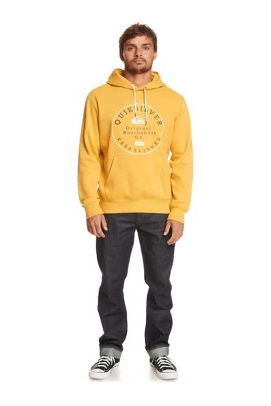 Quiksilver EQYSF03150 Circle Trim Hoodie Erkek Sweatshirt - 9