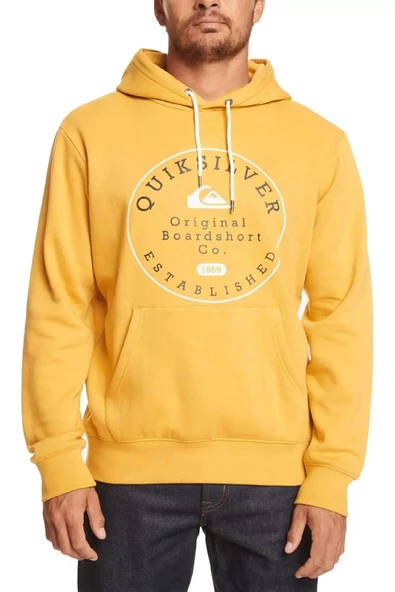 Quiksilver EQYSF03150 Circle Trim Hoodie Erkek Sweatshirt - 8