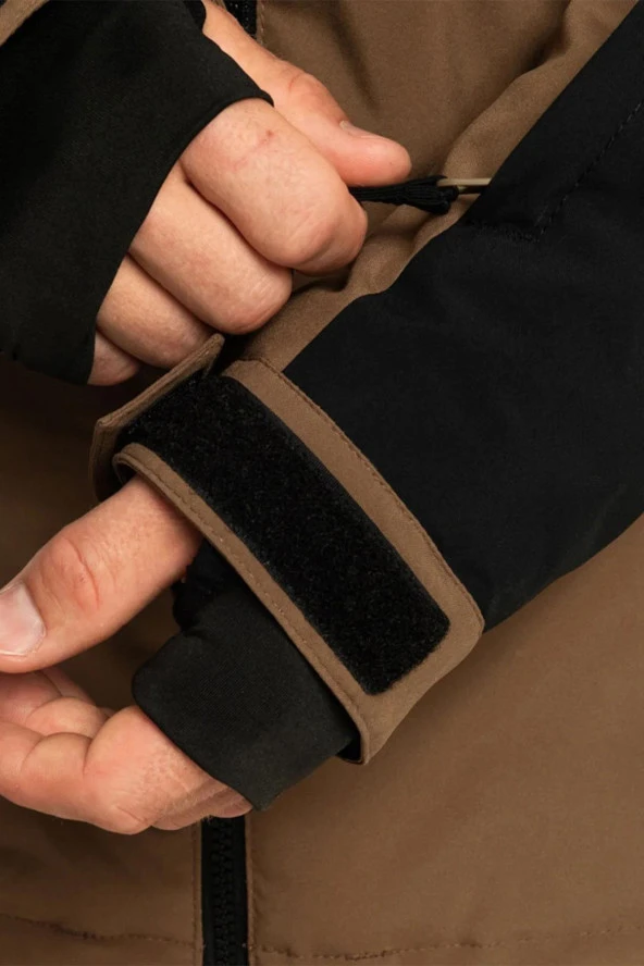 Quiksilver Mission Block Erkek Kahverengi Snowboard Montu - 8