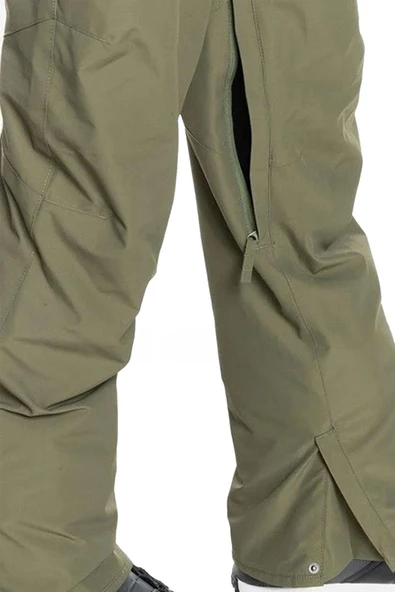Quiksilver Estate Erkek Yeşil Snowboard Pantolonu - Resim 5