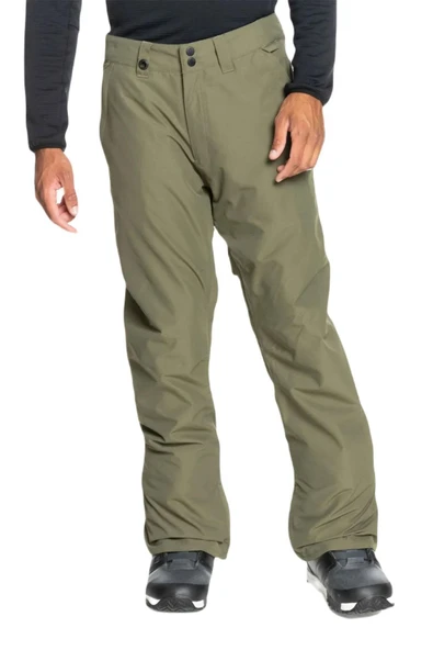 Quiksilver Estate Erkek Yeşil Snowboard Pantolonu ürün görseli 1