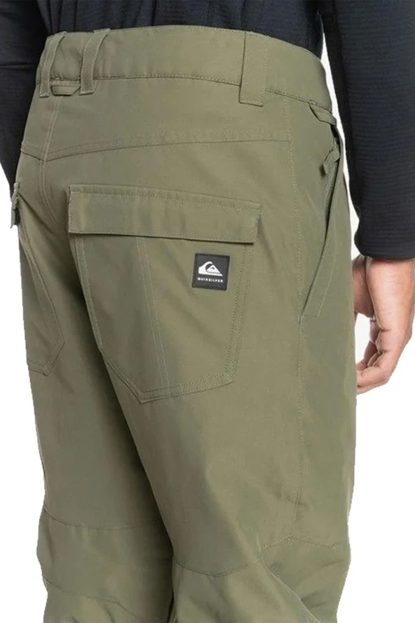Quiksilver Estate Erkek Yeşil Snowboard Pantolonu - 6