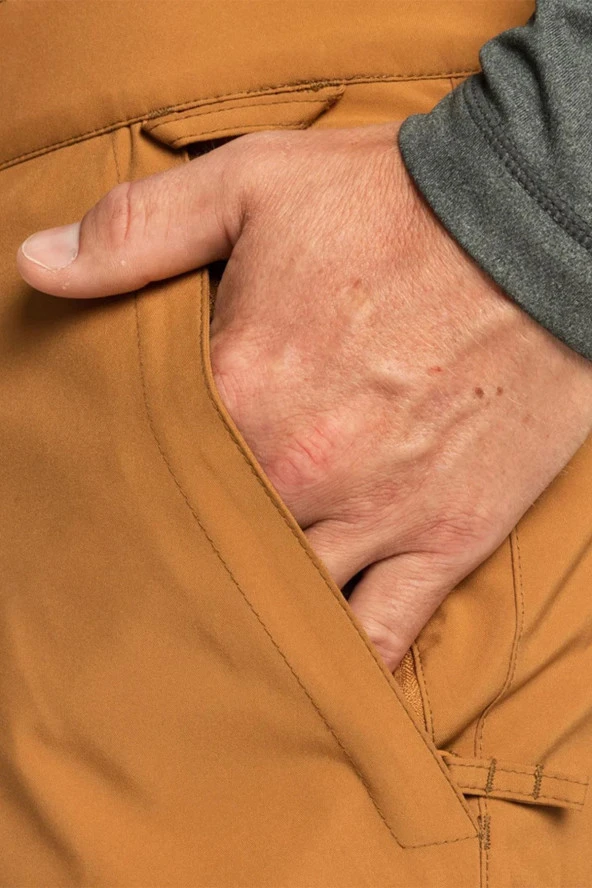 Quiksilver Estate Erkek Snowboard Hardal Pantolonu - 5