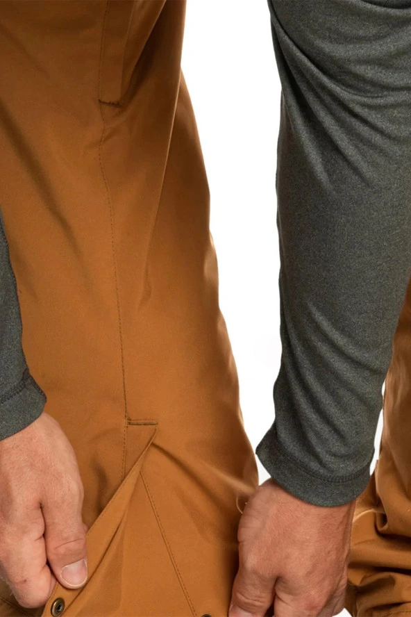 Quiksilver Estate Erkek Snowboard Hardal Pantolonu - 6