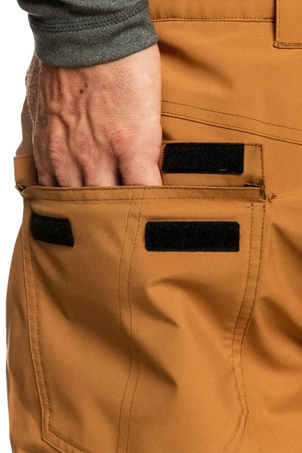 Quiksilver Estate Erkek Snowboard Hardal Pantolonu - 7