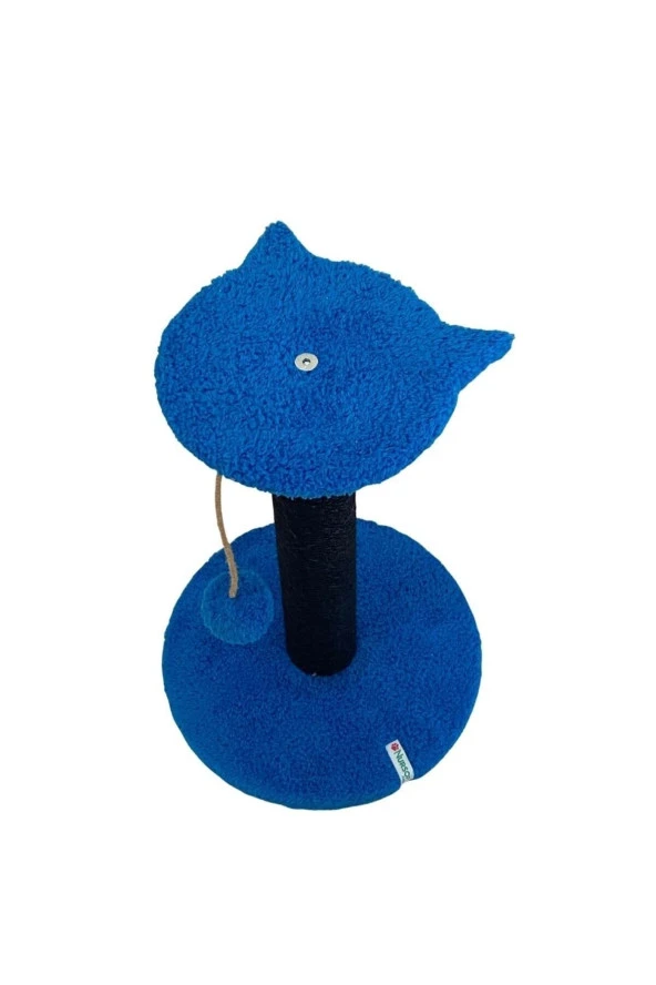 Stepli Kedi Tırmalama Tahtası Mavi - 3