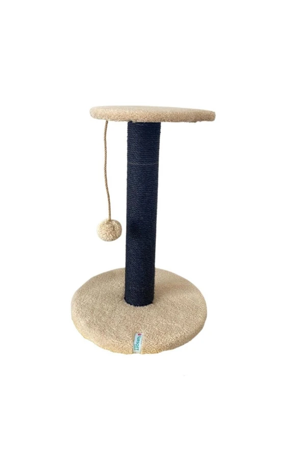 Stepli Kedi Tırmalama Tahtası Siyah&Bej - Resim 4