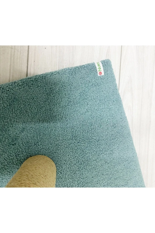 Büyük Kedi Tırmalama Tahtası 100 Cm Turkuaz - Resim 2