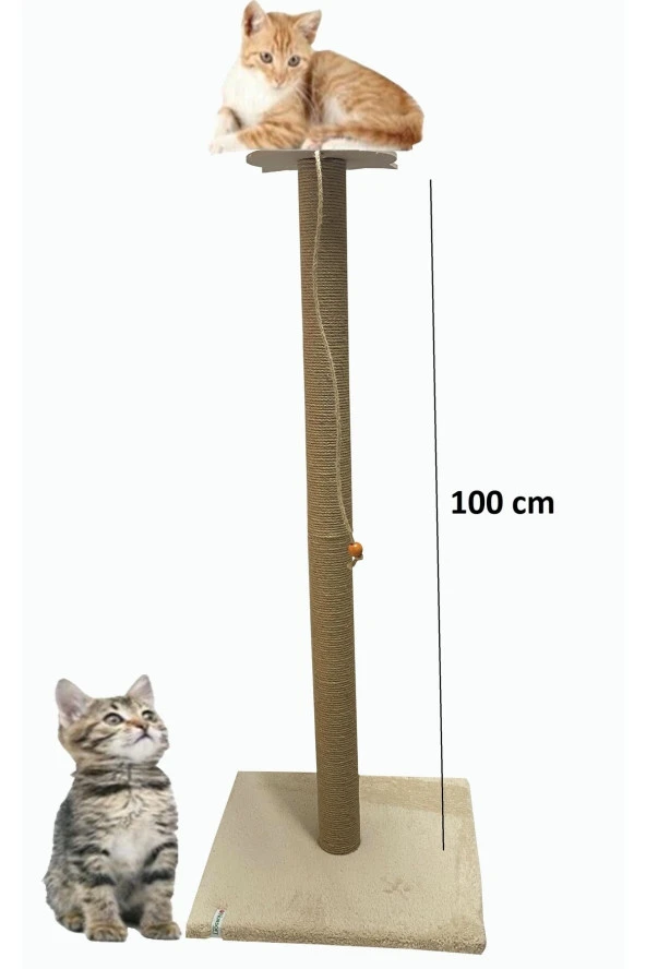 Büyük Kedi Tırmalama Tahtası 100 Cm