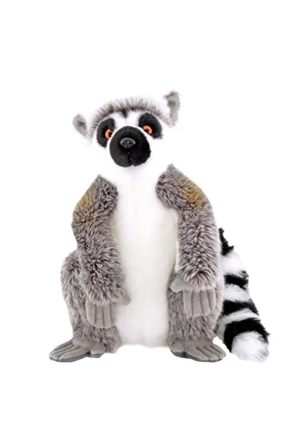 Animals Of The World Oturan Lemur Peluş Oyuncak, 28cm