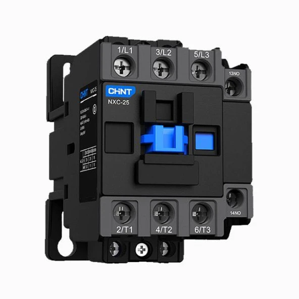 Chint NXC-25 11kW 25A Yardımcı Kontaklı 3 Kutup AC-3 Kontaktör 925735