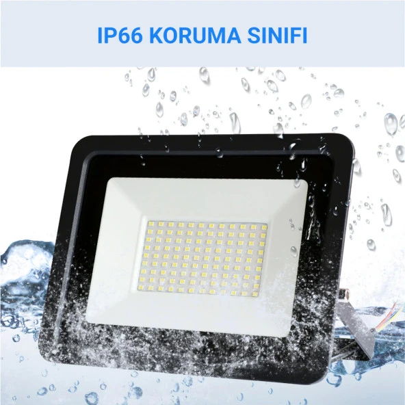 Maxled 200W SMD Led Projektör 6500K Beyaz Işık - Resim 4