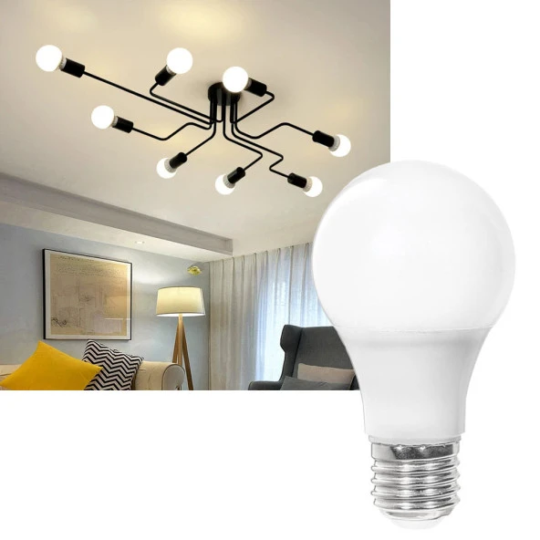 Ack AA13-01223 12W Led Ampul 6500K Beyaz E27 A60 - 3