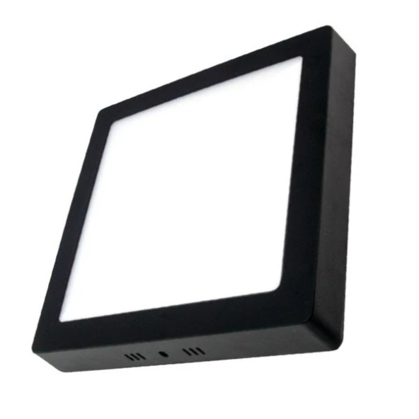Maxled 24w Sıva Üstü Siyah Kasa Kare Led Panel Armatür 4000K Ilık Beyaz