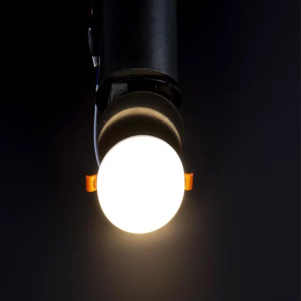 Maxled 18W Yuvarlak Sıva Altı Ayarlanabilir Geçmeli Backlight Led Panel 6500K Beyaz - Resim 2