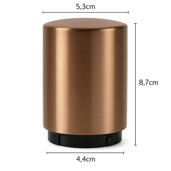 Otomatik Açacak Manyetik Meşrubat Kapak Açacağı Kahverenk Metal Kapak Bas Çek Mıknatıslı Şişe Kapak - Resim 6