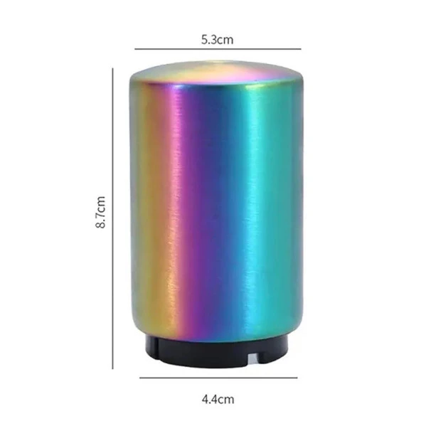 Otomatik Açacak Manyetik Meşrubat Kapak Açacağı Siyah Renk Metal Kapak Bas Çek Mıknatıslı Şişe Kapak - 6