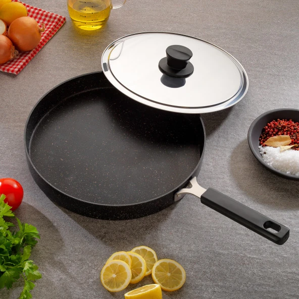 Schafer Fish Pan Kapaklı Balık Tavası 32 Cm 2 Parça - 2